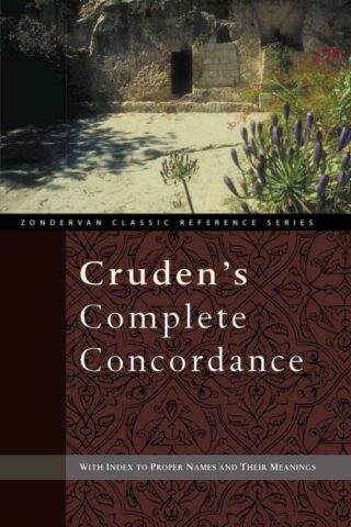 9780310524298 Crudens Complete Concordance