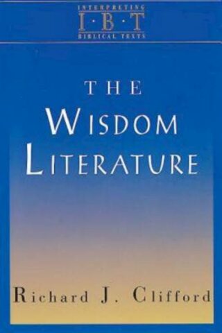 9780687008469 Wisdom Literature