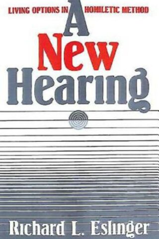 9780687276936 New Hearing : Living Options In Homiletic Method