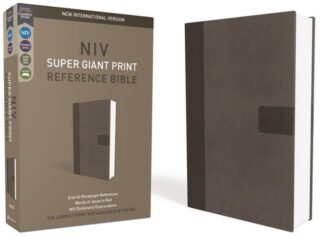 9780310445937 Super Giant Print Reference Bible Comfort Print