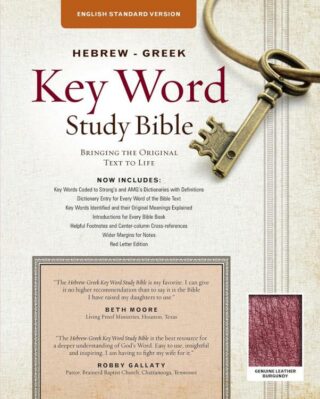 9780899579177 Hebrew Greek Key Word Study Bible