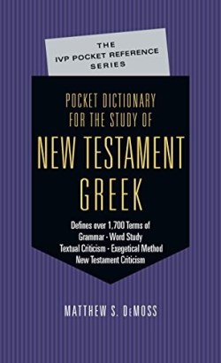 9780830814640 Pocket Dictionary For The Study Of New Testament Greek
