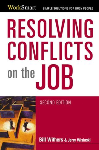 9780814474136 Resolving Conflicts On The Job Second Edition