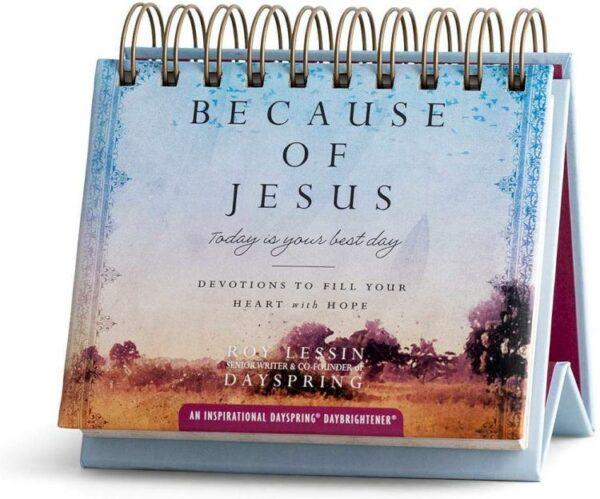 0081983702433 Because Of Jesus Perpetual Calendar