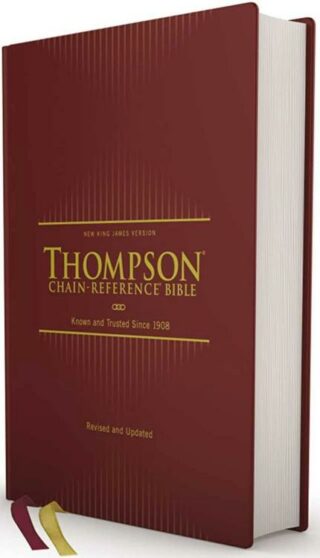 9780310459408 Thompson Chain Reference Bible Comfort Print
