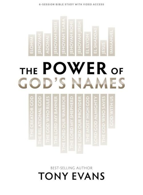 9781087778396 Power Of Gods Names Bible Study Book With Video Access (Student/Study Guide)