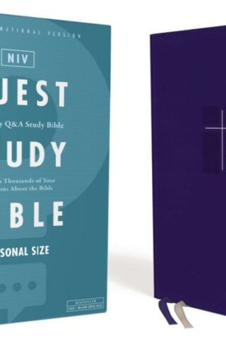 9780310456575 Quest Study Bible Personal Size Comfort Print