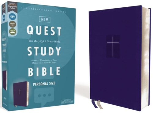 9780310456575 Quest Study Bible Personal Size Comfort Print