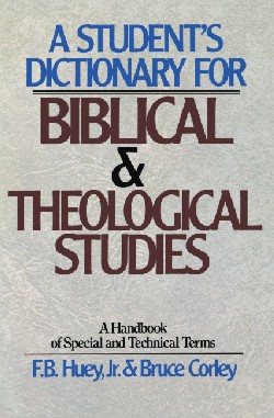 9780310459514 Students Dictionary For Biblical Theological Studies
