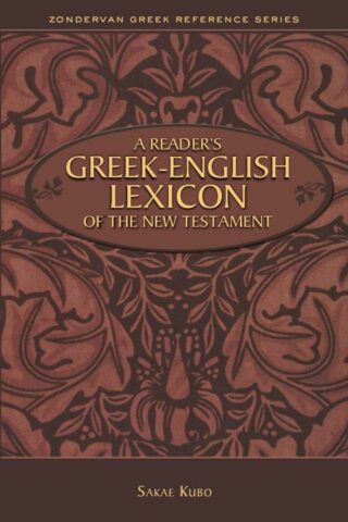 9780310523321 Readers Greek-English Lexicon Of The New Testament