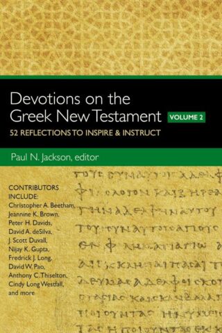 9780310529354 Devotions On The Greek New Testament Volume Two