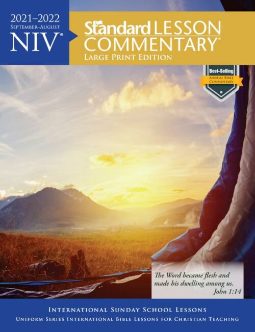 9780830782109 Standard Lesson Commentary NIV Large Print Edition 2021-2022 (Large Type)