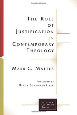 9781506427270 Role Of Justification In Contemporary Theology