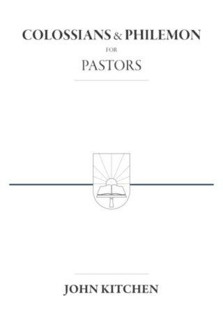 9781934952184 Colossians And Philemon For Pastors