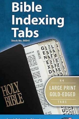 084371583416 Large Print Old And New Testament Gold Edged