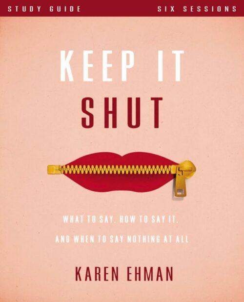 9780310819400 Keep It Shut Study Guide (Student/Study Guide)