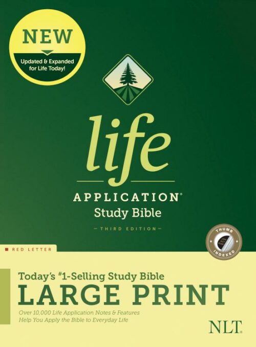 9781496443854 Life Application Study Bible Third Edition Large Print
