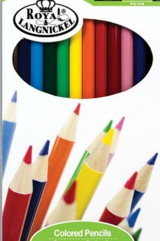 090672358752 Royal And Langnickel Color Pencils 12 Pack