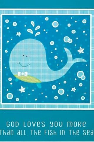 603799252836 Bettle And Bob Baby Whale Plock Plus (Plaque)
