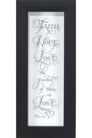603799564083 Faith Hope Love Calligraphy