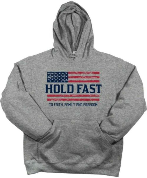 612978597750 Hold Fast 2 Color Flag Hooded