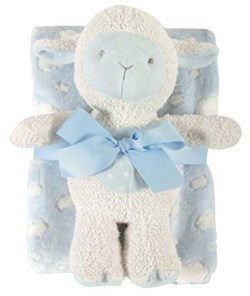 737505120819 Lamb Blanket Toy Set Boy