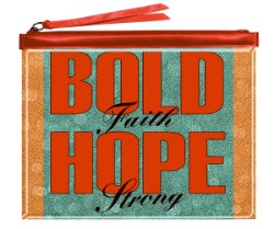 759830247009 Bold Hope Glitter Pouch