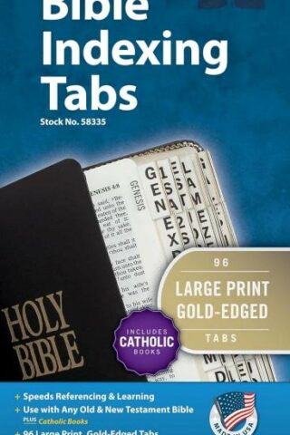 084371583355 Large Print Catholic Gold Edged Old And New Testament