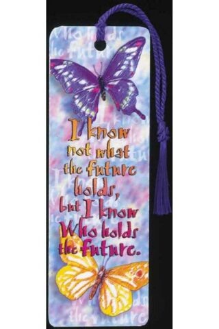 603799169158 I Know Not Butterfly Tassel Bookmark