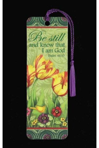 603799298896 Be Still And Know Tassle Bookmark