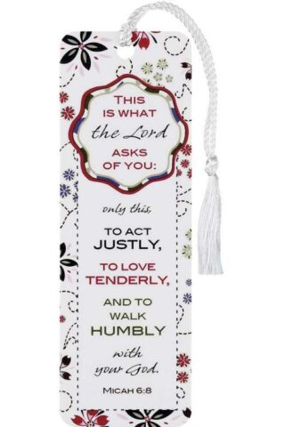 603799538183 This Is What The Lord Tassel Bookmark