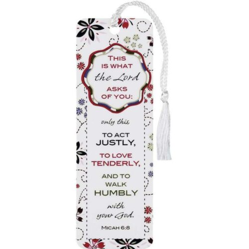 603799538183 This Is What The Lord Tassel Bookmark