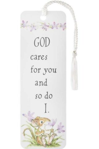 603799543118 God Cares For You Tassel Bookmark