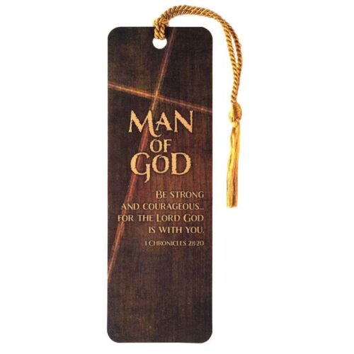 603799543408 Man Of God Tassel Bookmark