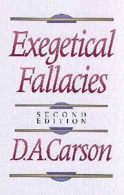 9780801020865 Exegetical Fallacies (Reprinted)