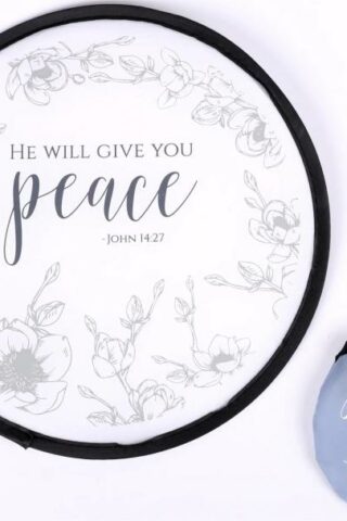 788200582648 He Will Give You Peace Foldable Fan Pack Of 6