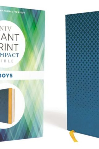 9780310455790 Giant Print Compact Bible For Boys Comfort Print