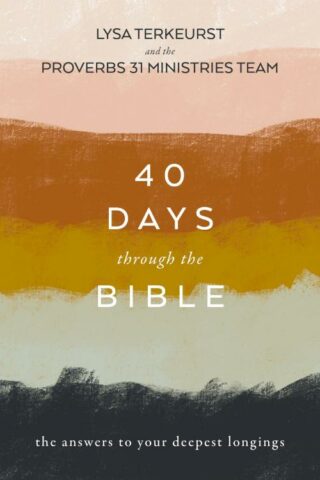 9780310145363 40 Days Through The Bible