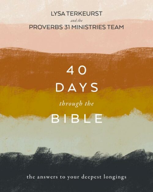 9780310145363 40 Days Through The Bible