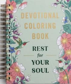 9798886027235 Rest For Your Soul Devotional Adult Coloring Book