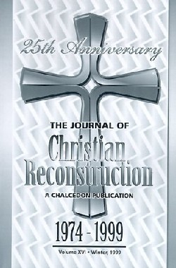 9781891375040 Journal Of Christian Reconstruction 1974-1999 (Anniversary)