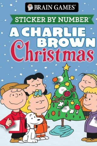 9781639383283 Sticker By Number A Charlie Brown Christmas