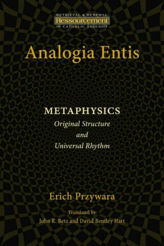 9780802868596 Analogia Entis Metaphysics