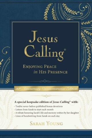 9781400250813 Jesus Calling 20th Anniversary Commemorative Edition (Anniversary)