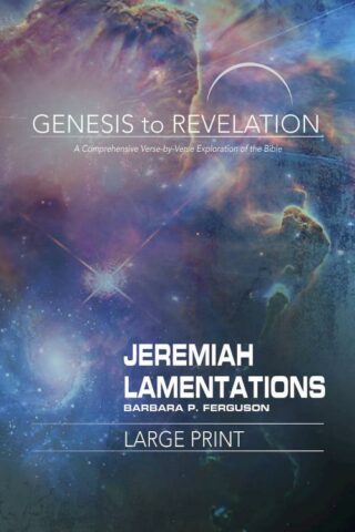 9781501855726 Jeremiah Lamentations Participant Book (Large Type)