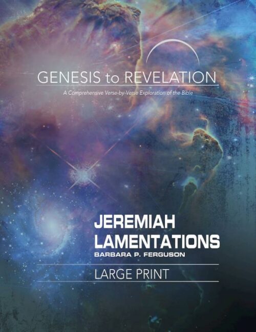 9781501855726 Jeremiah Lamentations Participant Book (Large Type)