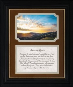 096069231226 Amazing Grace Framed Prayer