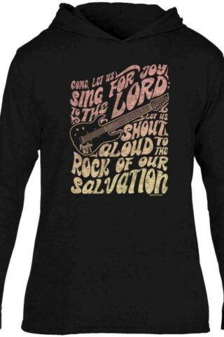 612978597033 Grace And Truth Sing For Joy Long Sleeve Hooded (Medium T-Shirt)