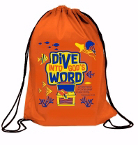 615122158456 Dive Into Gods Word KJV Drawstring