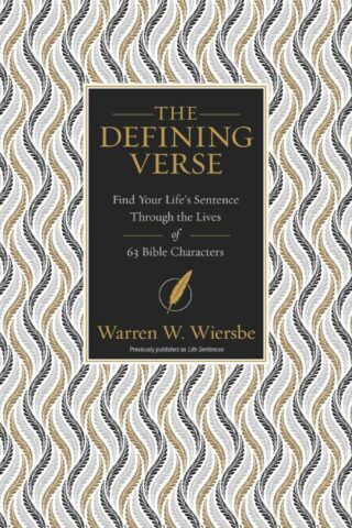 9780310112891 Defining Verse : Find Your Life's Sentence Through The Lives Of 63 Bible Ch